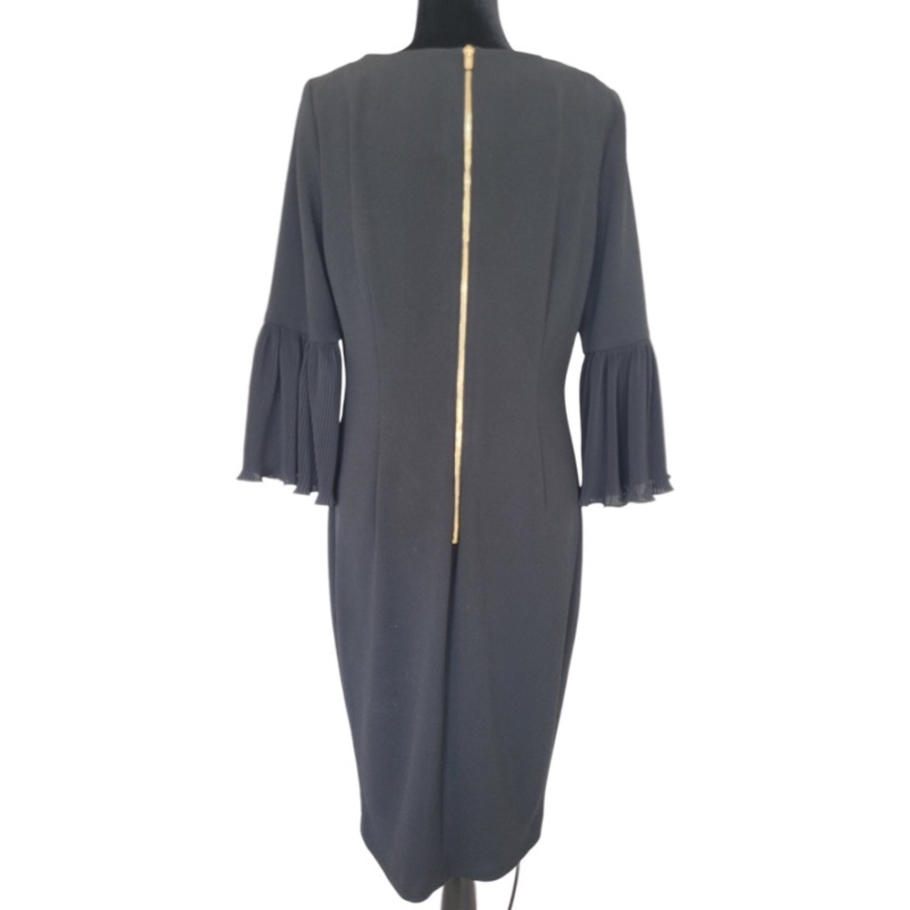 Calvin Klein women’s black medium dress with golden zipper back size 12 - Picture 12 of 12